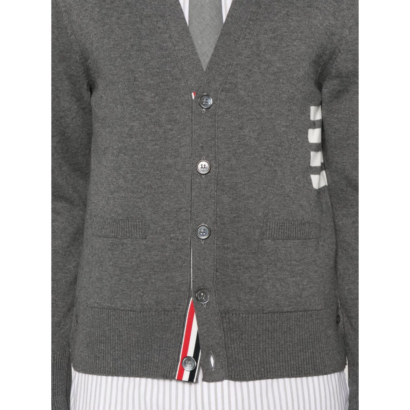 Thom Browne Sweaters Grey Topwear Thom Browne