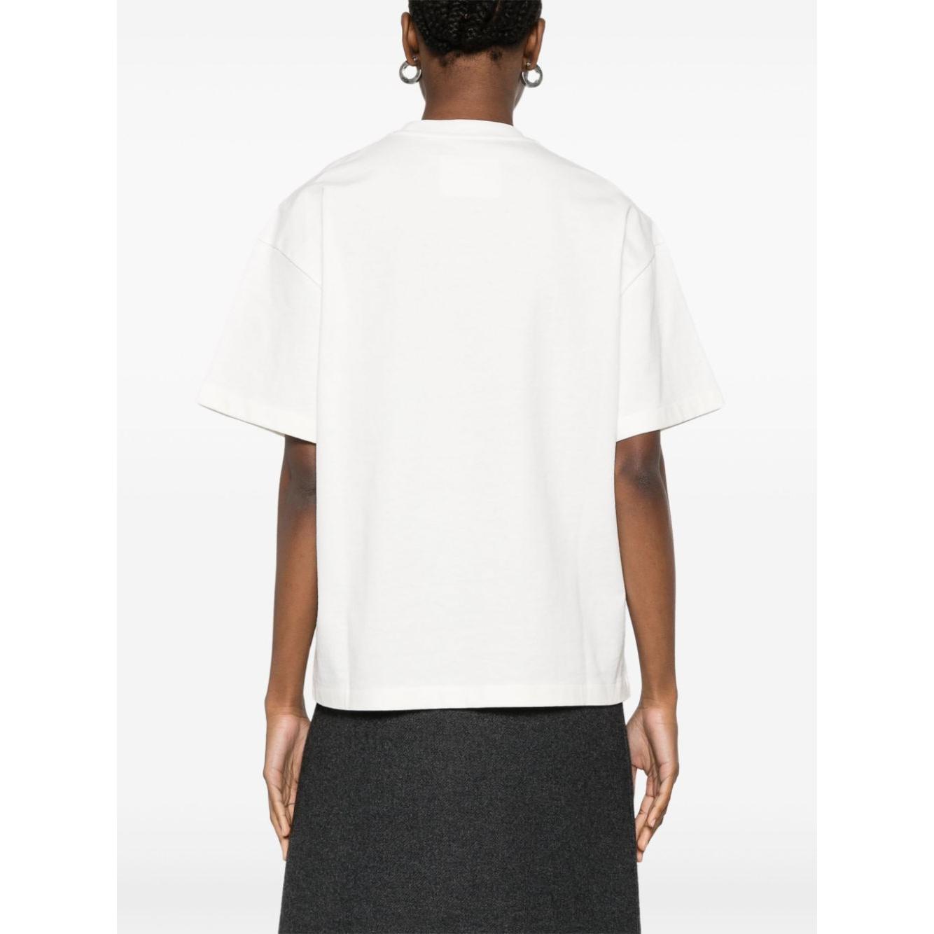 Jil Sander T-shirts and Polos White Topwear Jil Sander