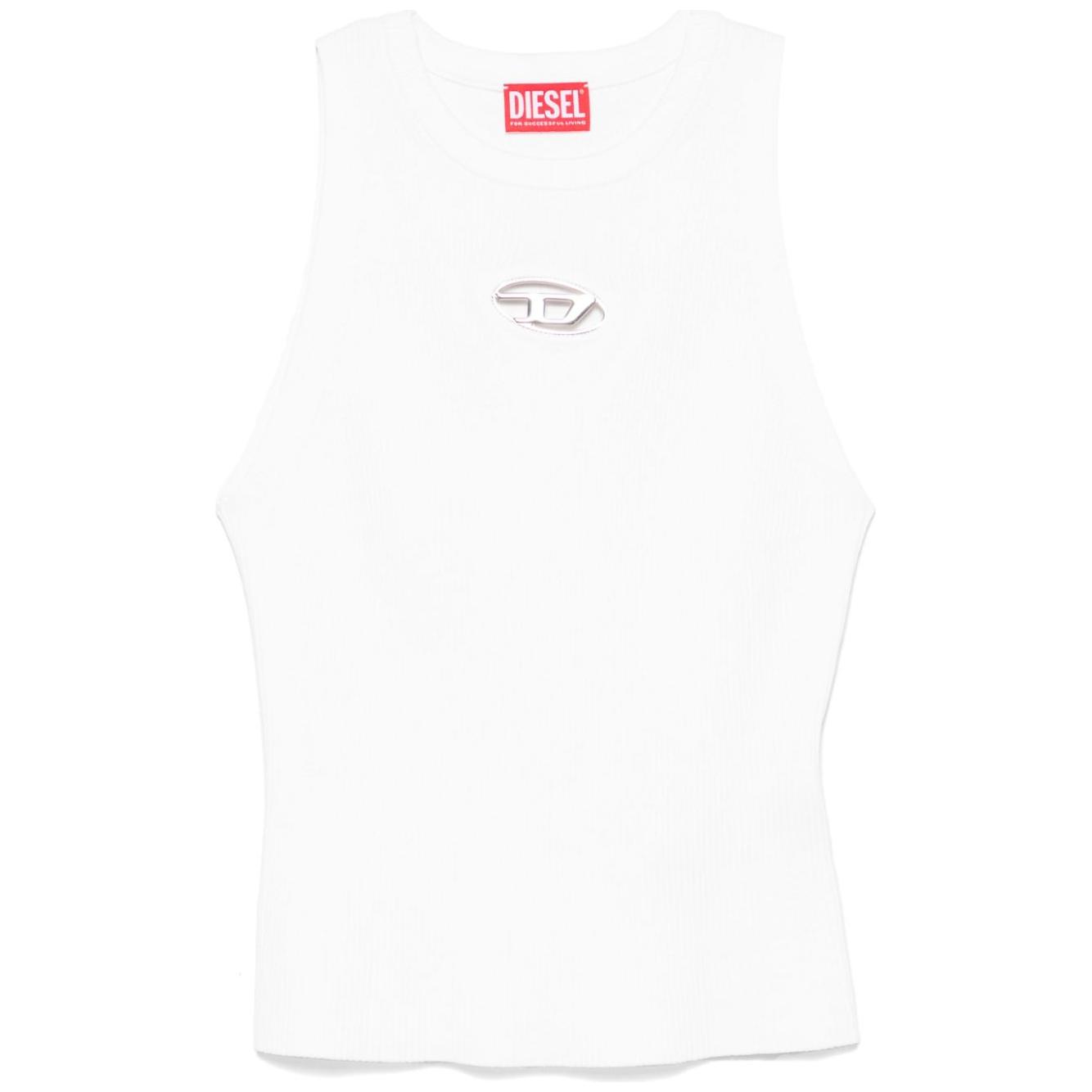 Diesel Top White Topwear Diesel