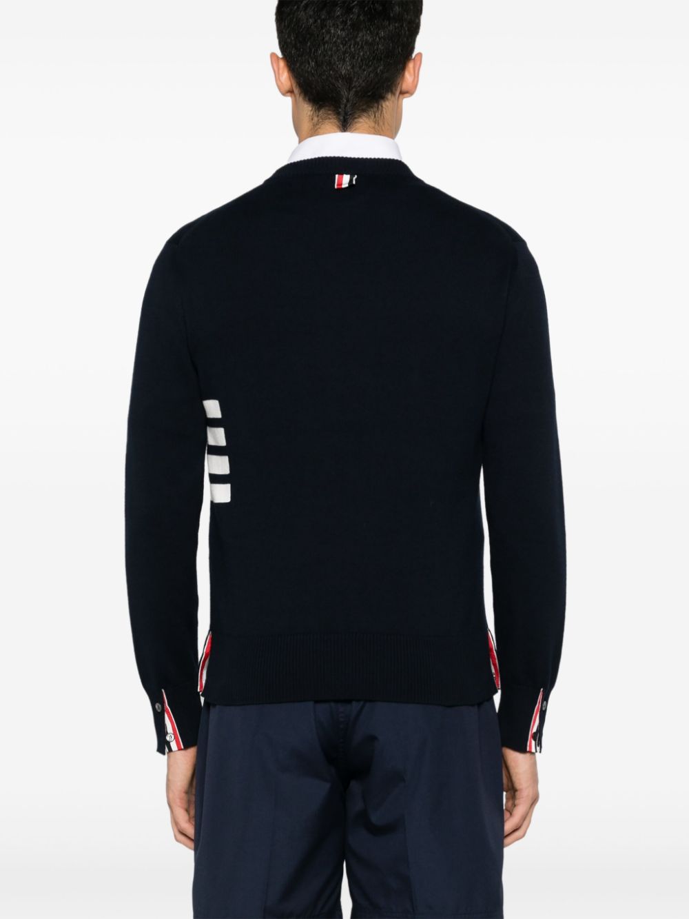 Thom Browne Sweaters Blue Topwear Thom Browne