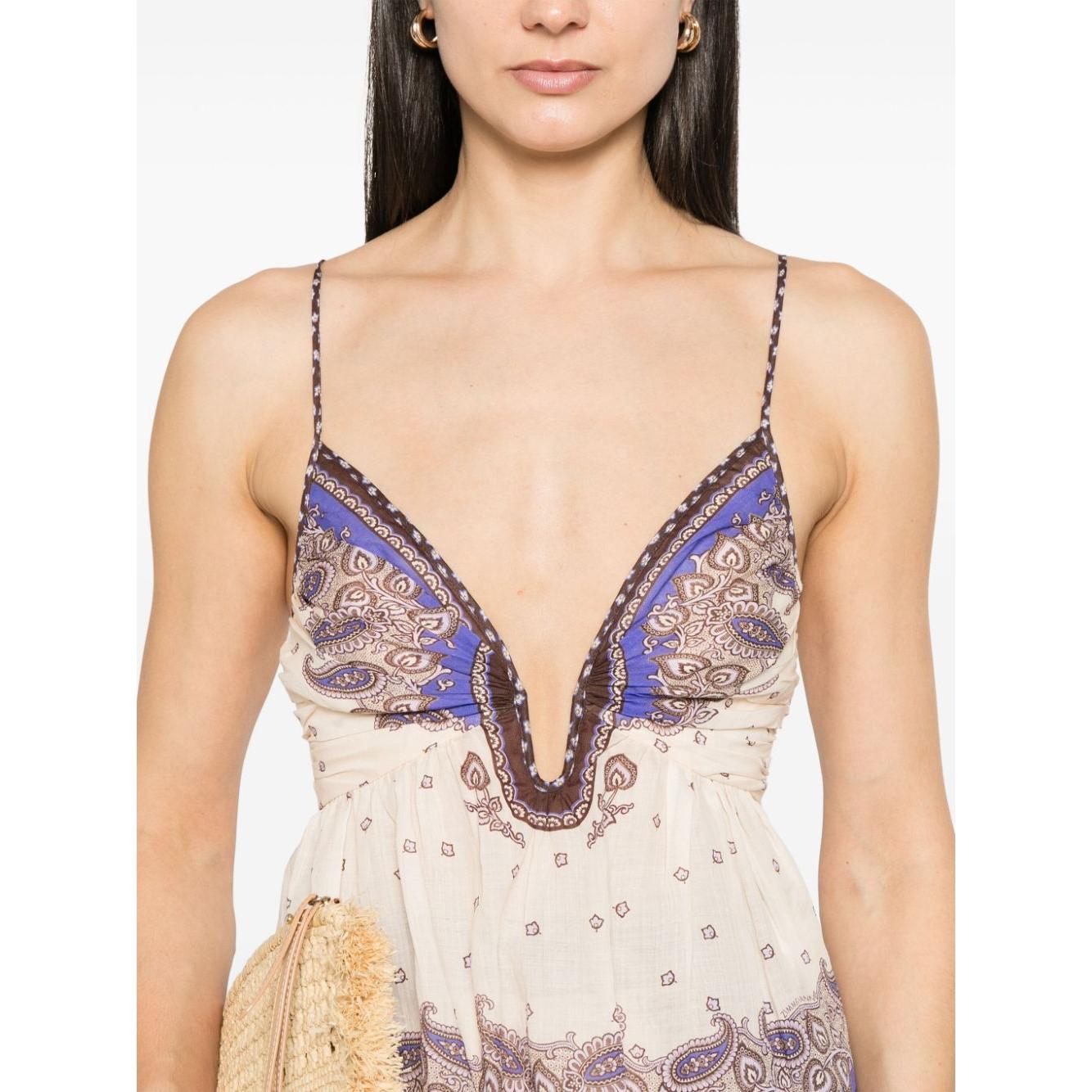 Zimmermann Top Purple Topwear Zimmermann