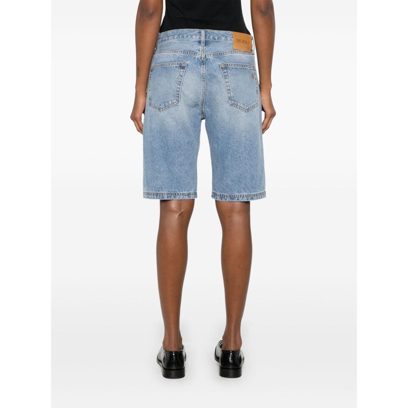 The Attico Shorts Clear Blue Short trousers The Attico