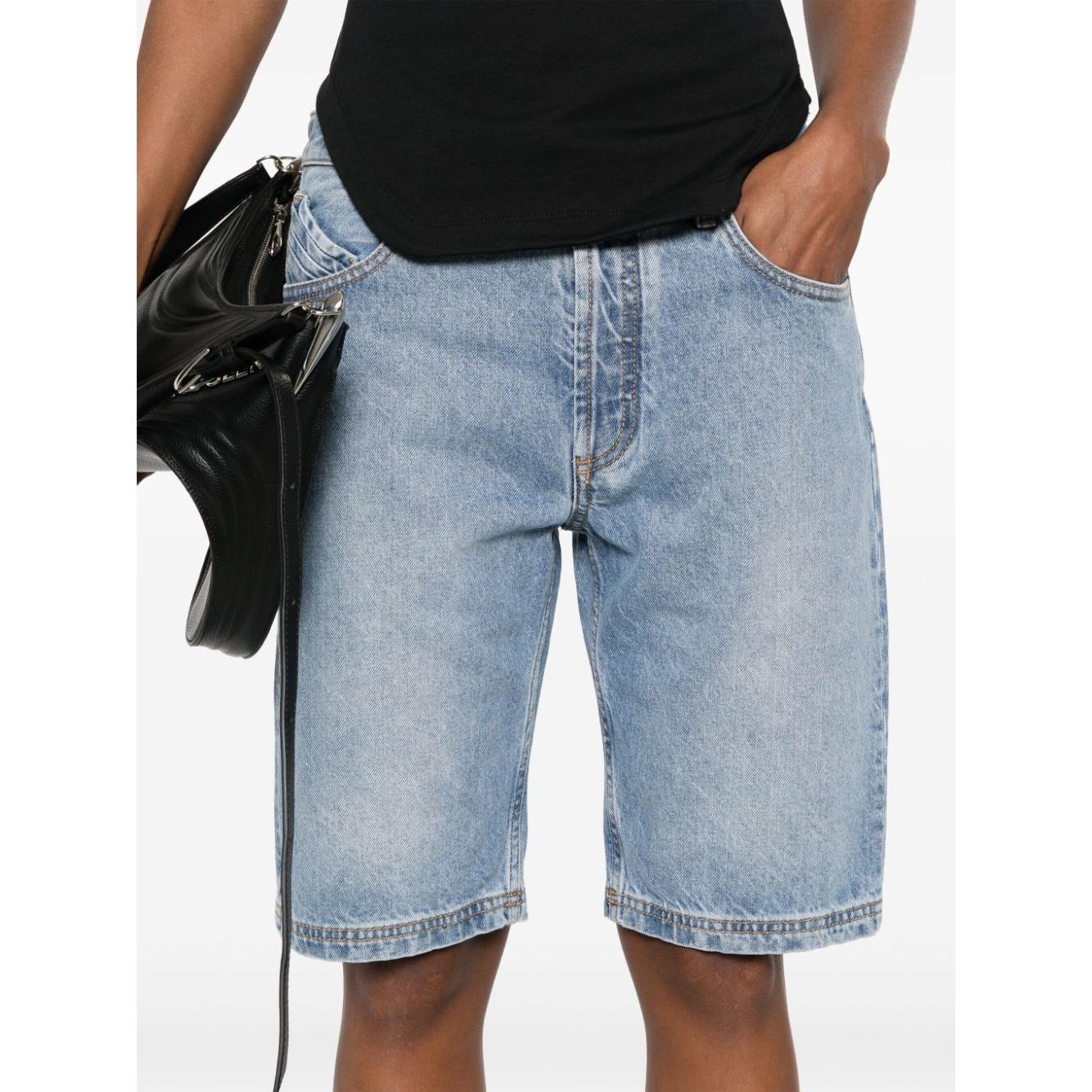 The Attico Shorts Clear Blue Short trousers The Attico