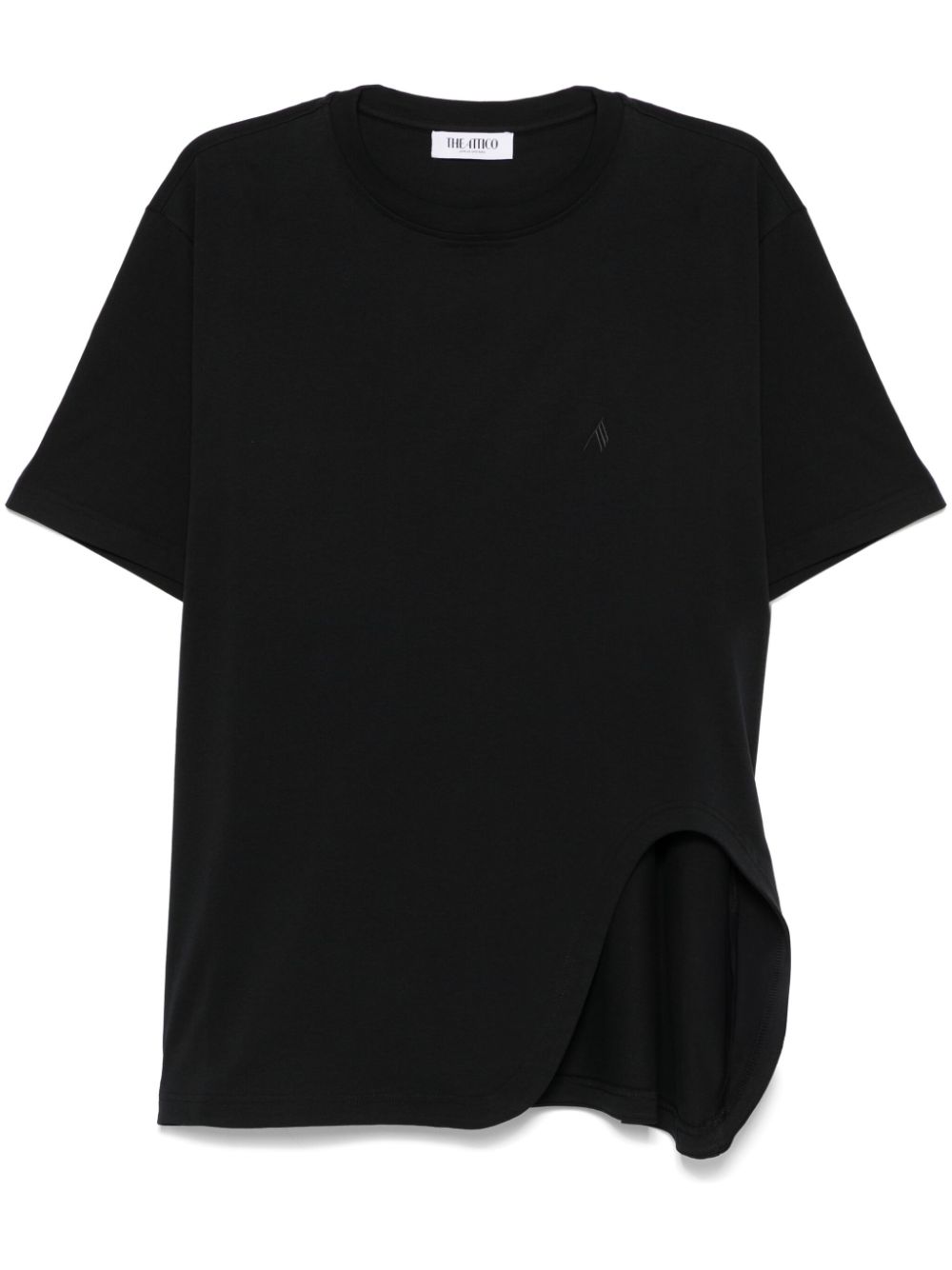 The Attico T-shirts and Polos Black Topwear The Attico