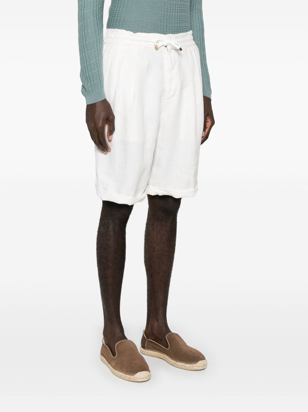 Brunello Cucinelli Shorts White Short trousers Brunello Cucinelli