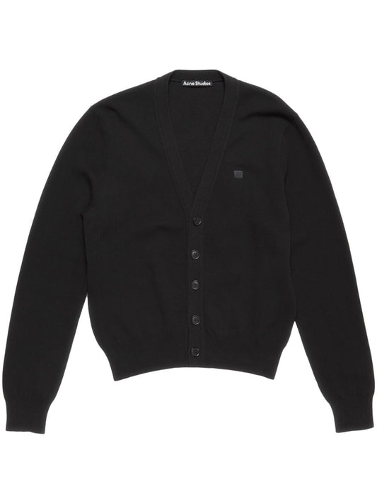 Acne cardigan with appliqué Topwear Acne