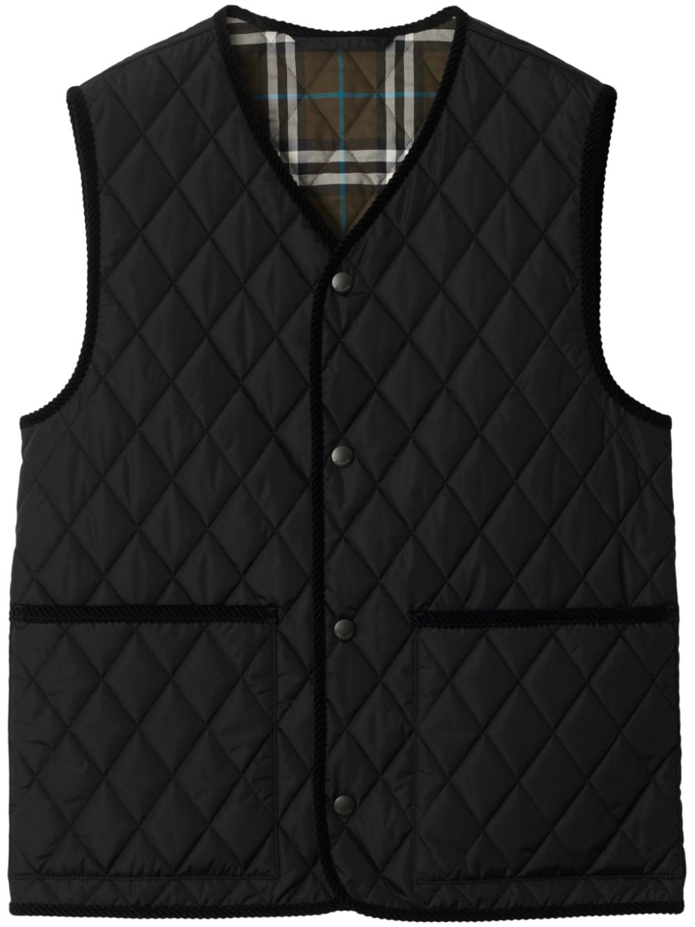 Burberry Nylon quilted sleeveless jacket Topwear Burberry