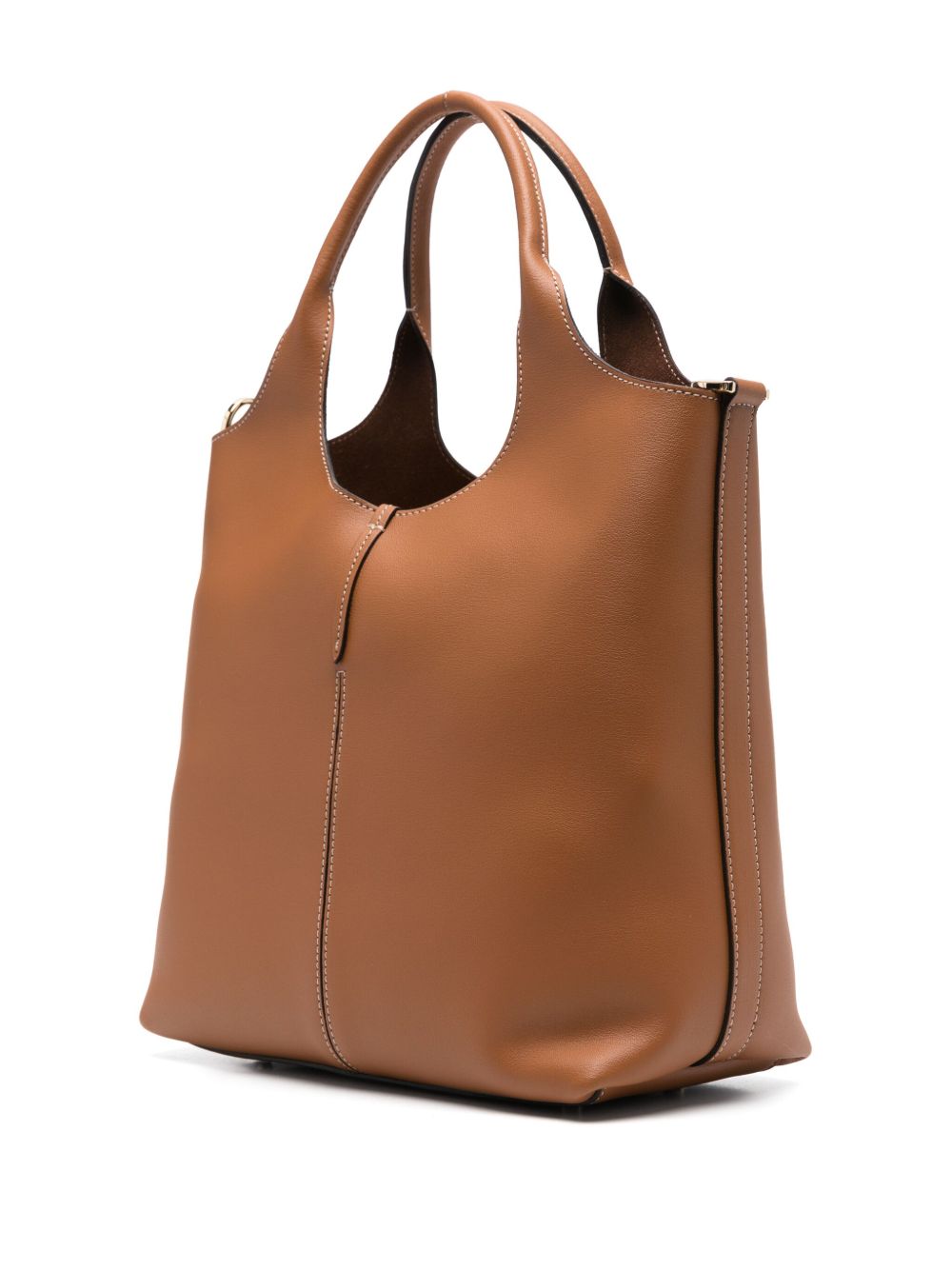 Tod's Bags.. Leather Brown Shopper Tod'S