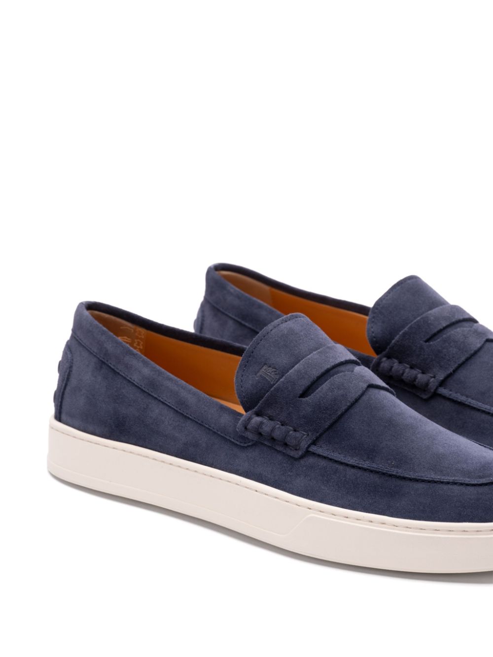 Tod's Flat shoes Blue Moccasins Tod'S