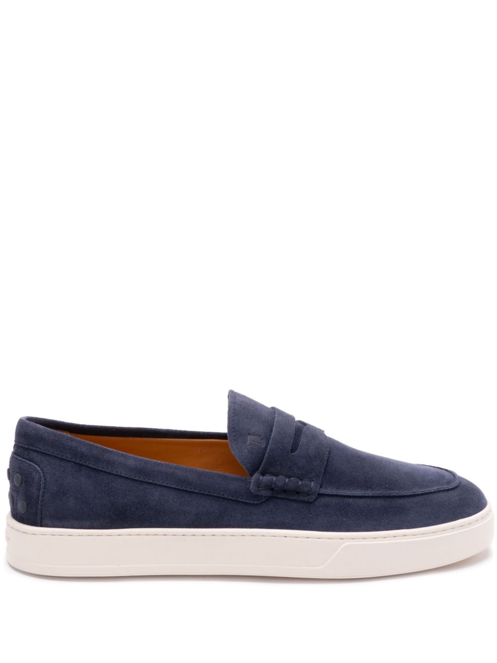 Tod's Flat shoes Blue Moccasins Tod'S