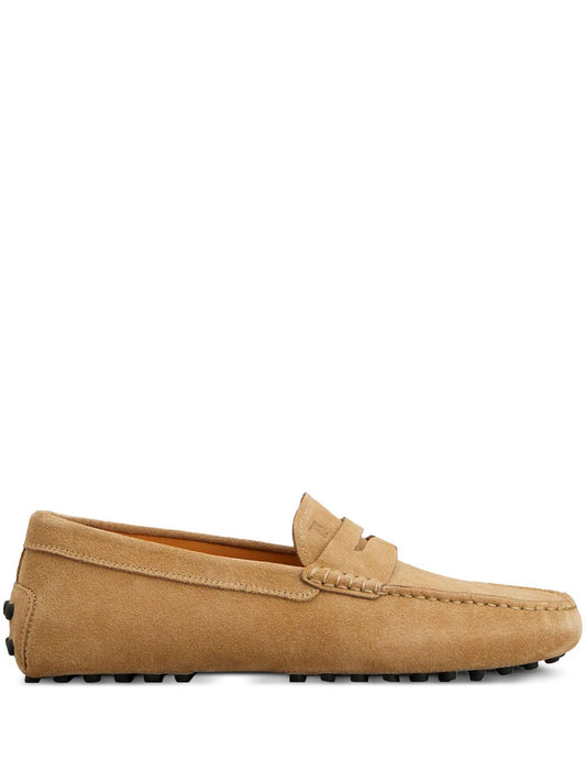 Tod's Flat shoes Beige Moccasins Tod'S