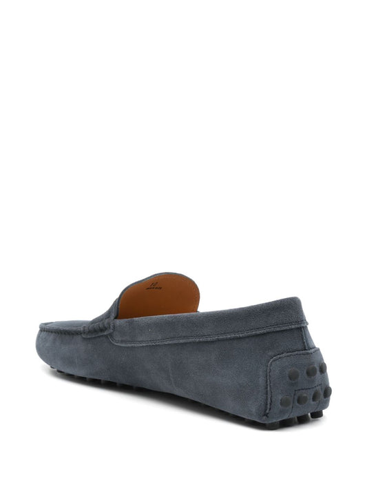 Tod's Flat shoes Blue Moccasins Tod'S