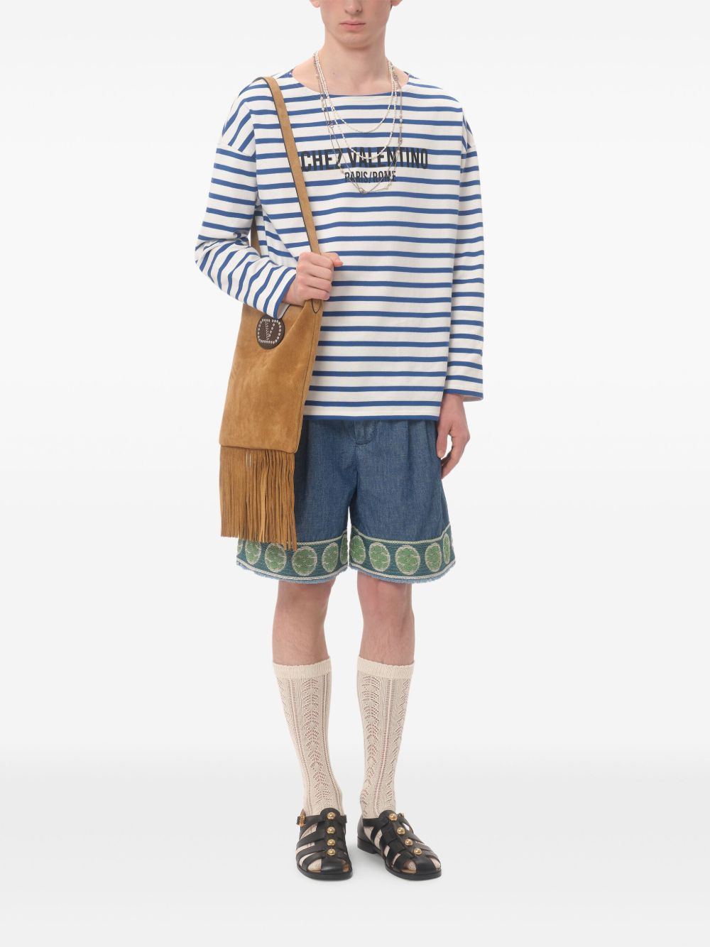 Valentino Shorts Blue Short trousers Valentino