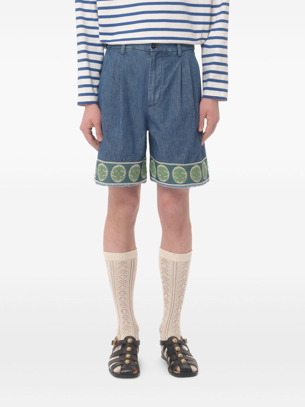 Valentino Shorts Blue Short trousers Valentino