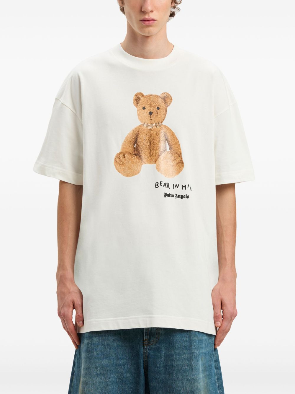 Palm Angels bear in mind T-shirt Topwear Palm Angels