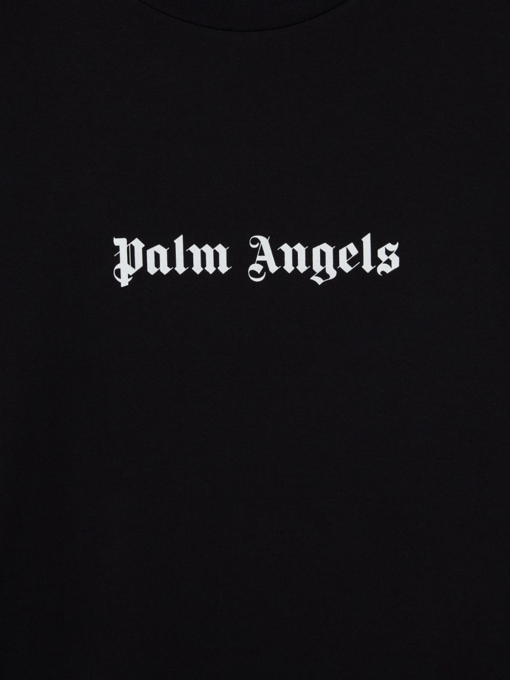 Palm Angels logo print cotton T-shirt Topwear Palm Angels