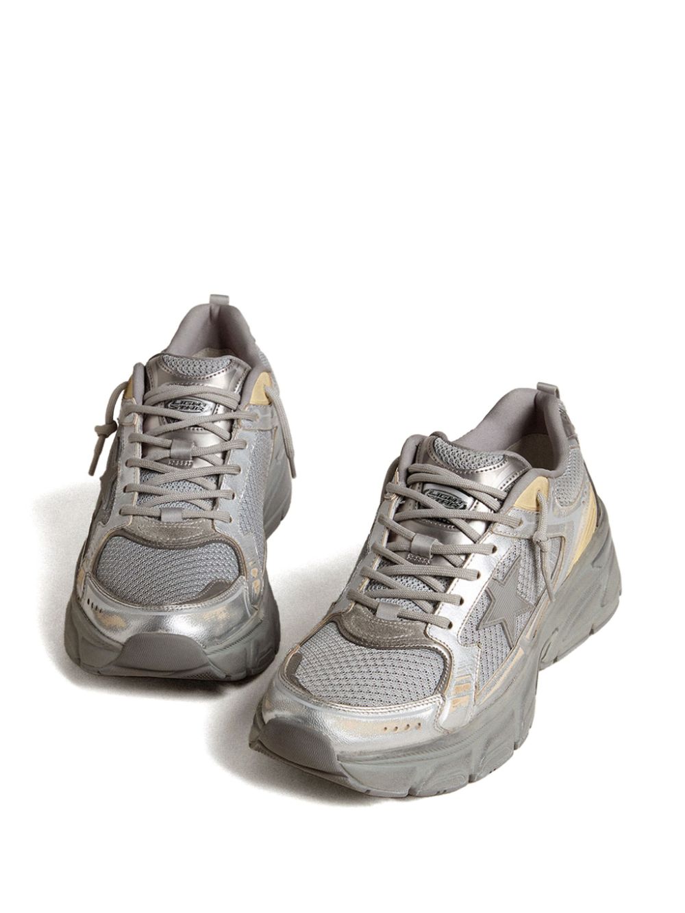 Golden Goose Sneakers Silver Sneakers Golden Goose