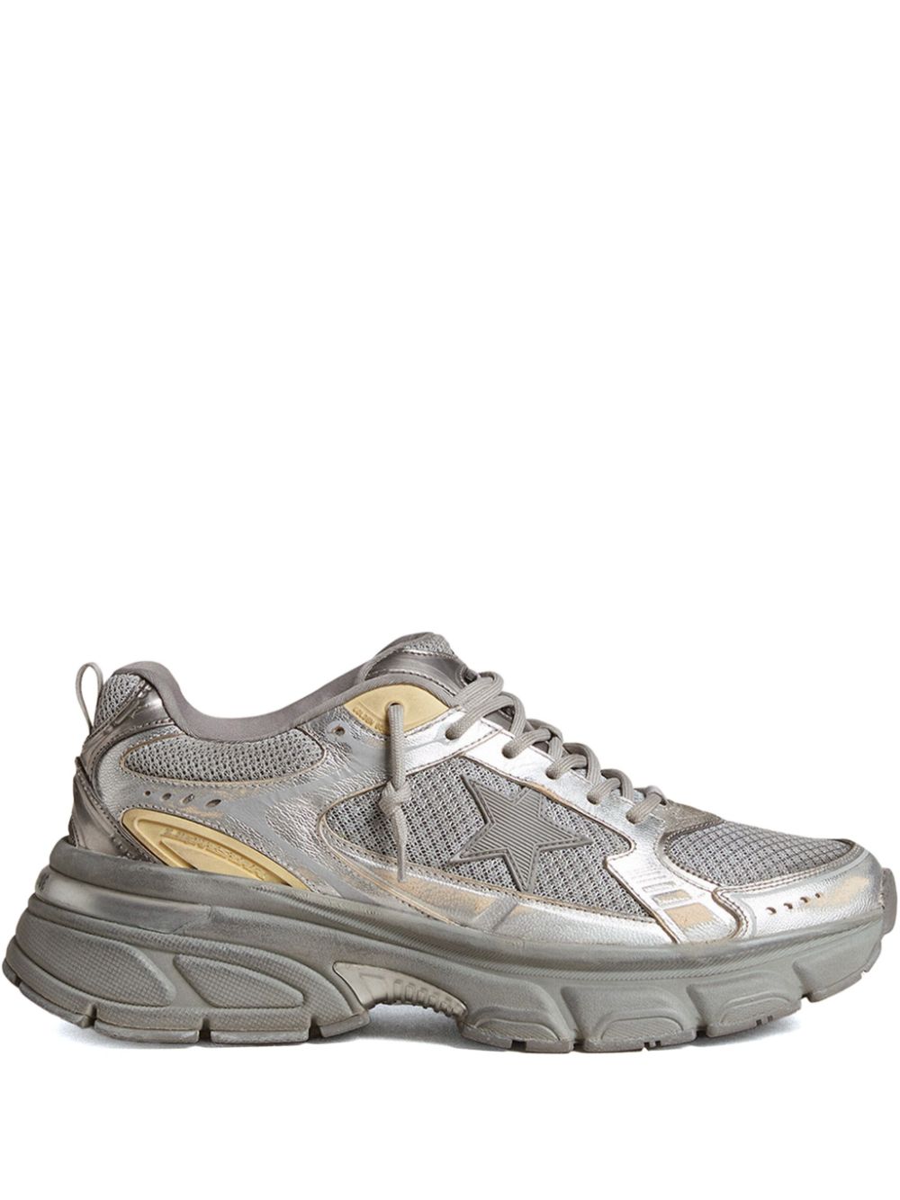 Golden Goose Sneakers Silver Sneakers Golden Goose