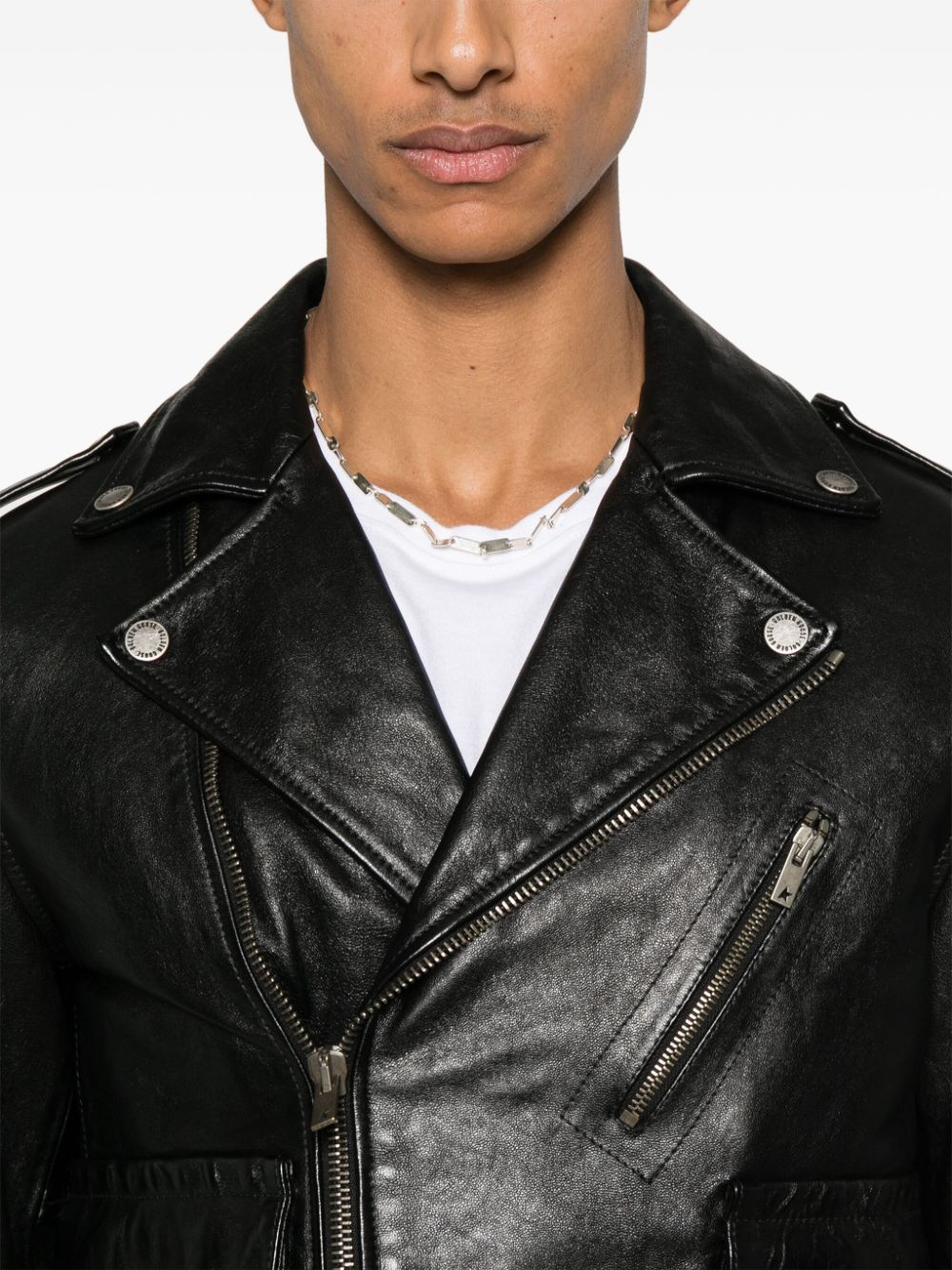 Golden Goose Norwood Biker Jacket Jackets Golden Goose