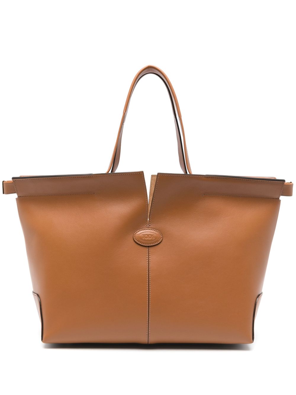 Tod's Bags.. Leather Brown Shopper Tod'S