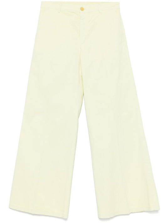 Forte Forte wide leg cotton trousers Trousers Forte Forte