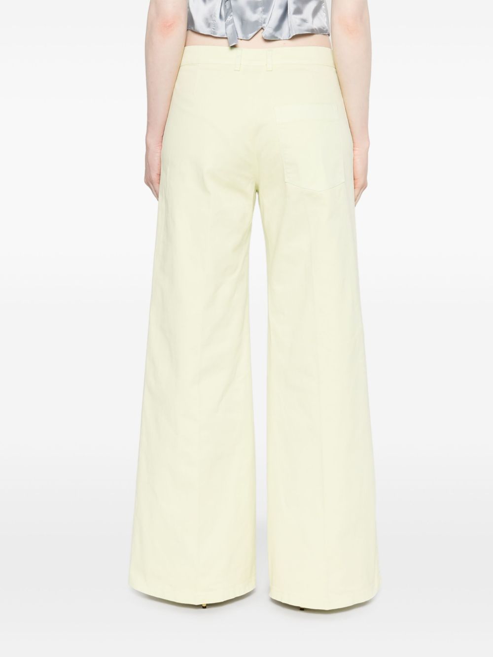 Forte Forte wide leg cotton trousers Trousers Forte Forte