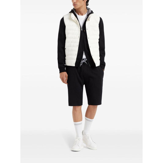 Brunello Cucinelli Straight Bermuda Shorts Short trousers Brunello Cucinelli White Smoke