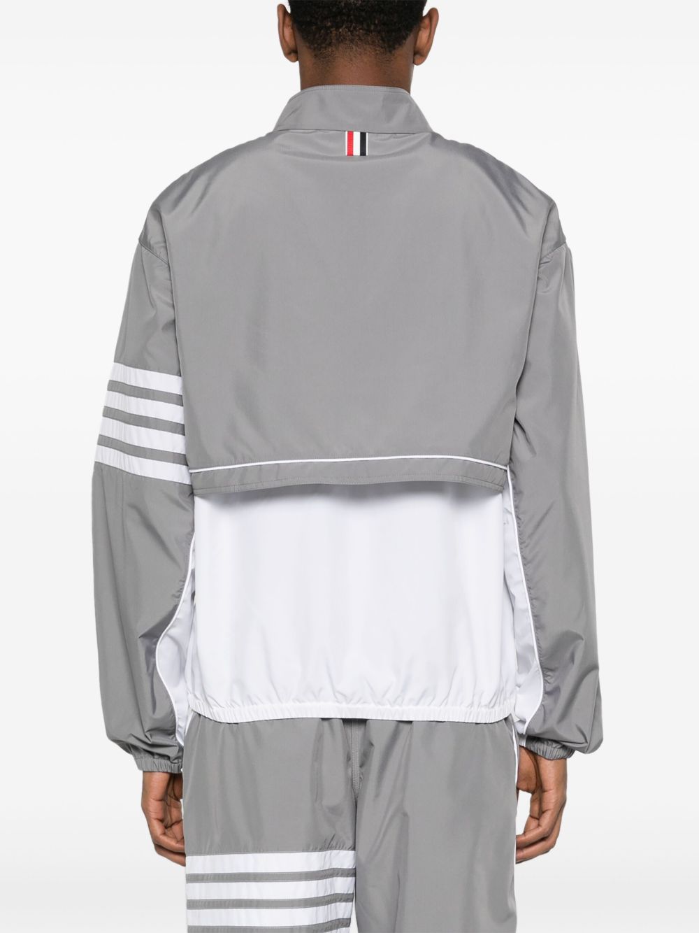 Thom Browne 4-bar colorblock jacket Jackets Thom Browne