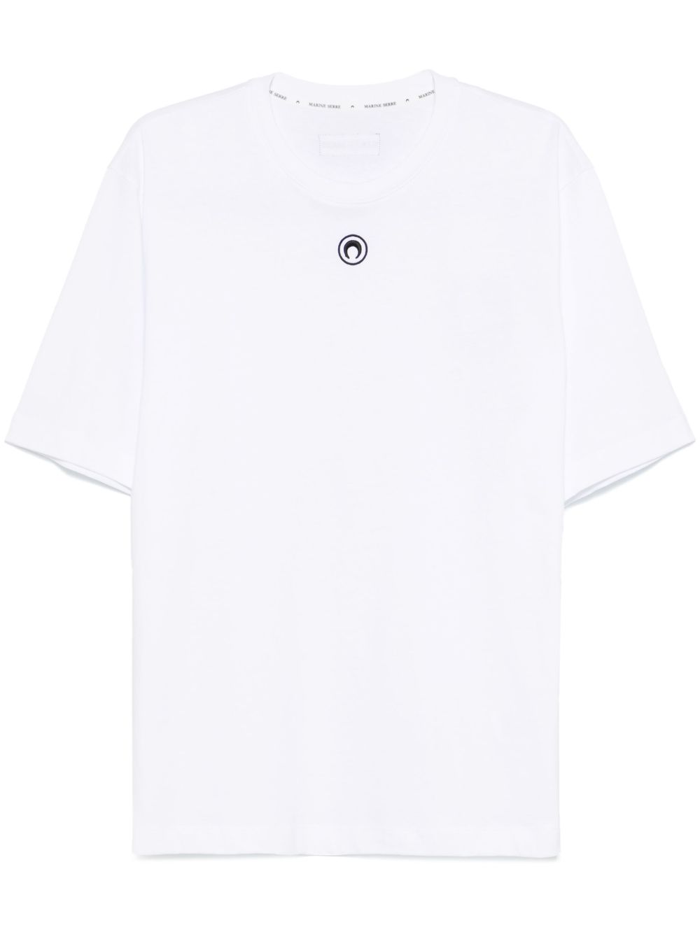 Marine Serre organic cotton T-shirt Topwear Marine Serre