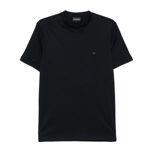 Emporio Armani T-shirt with logo Topwear Emporio Armani Black