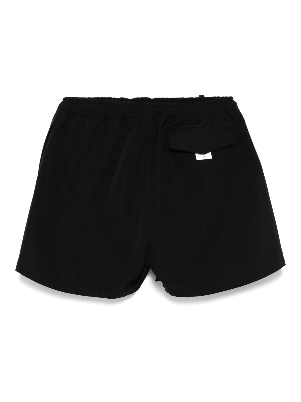 Auralee wool shorts in black