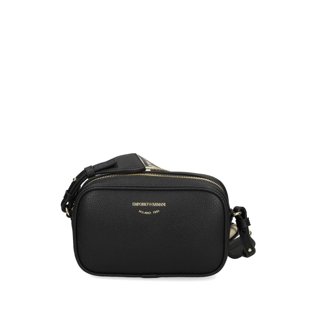 Emporio Armani logo printed shoulder bag Shoulder Emporio Armani Dark Slate Gray