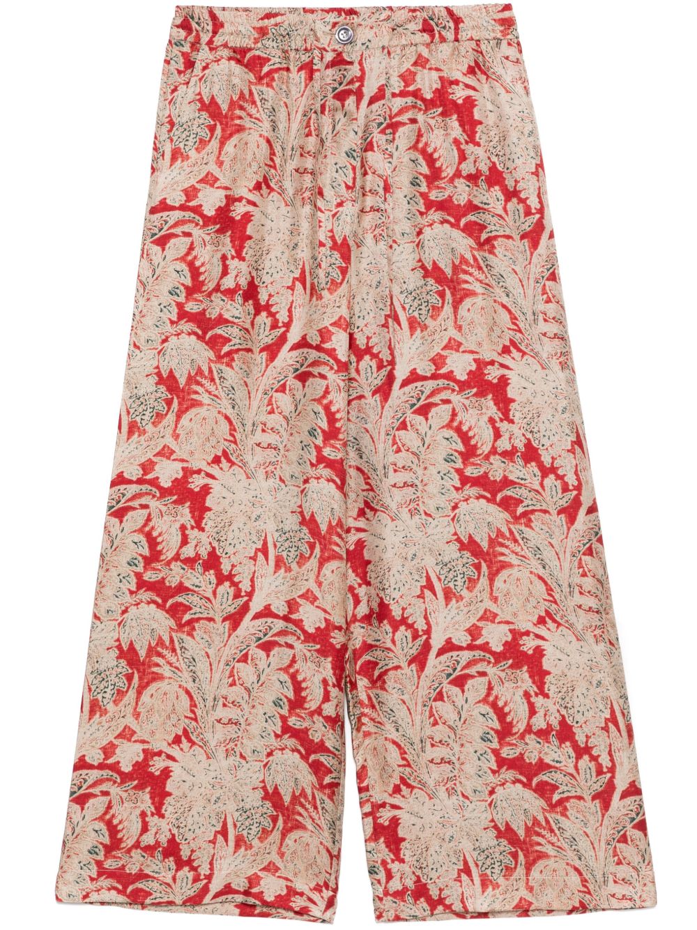 Pierre Louis Mascia Aloe silk palazzo pants Trousers Pierre Louis Mascia