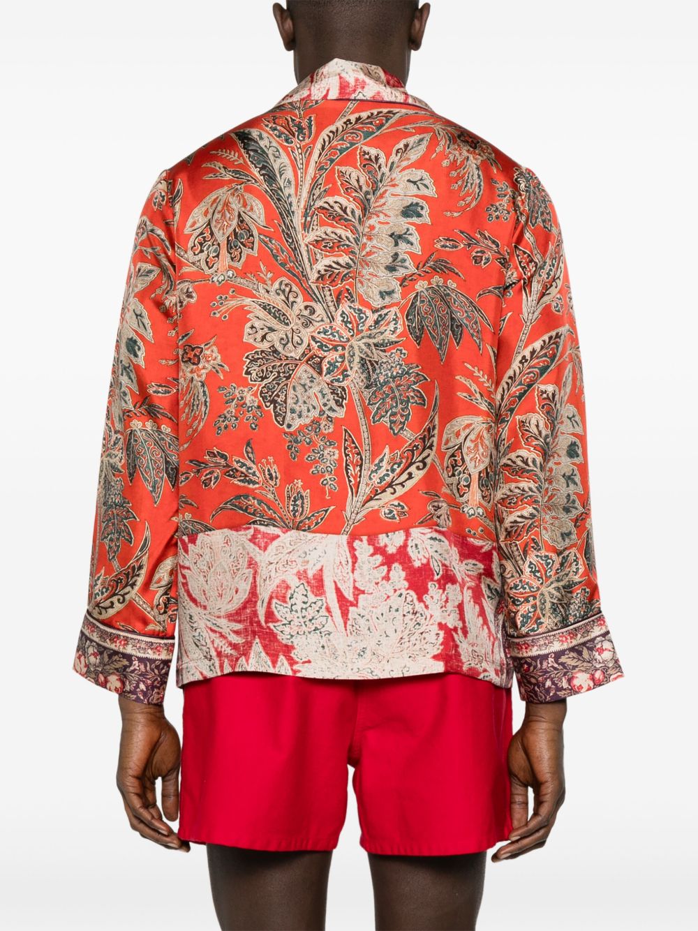 Pierre Louis Mascia aloe silk blazer