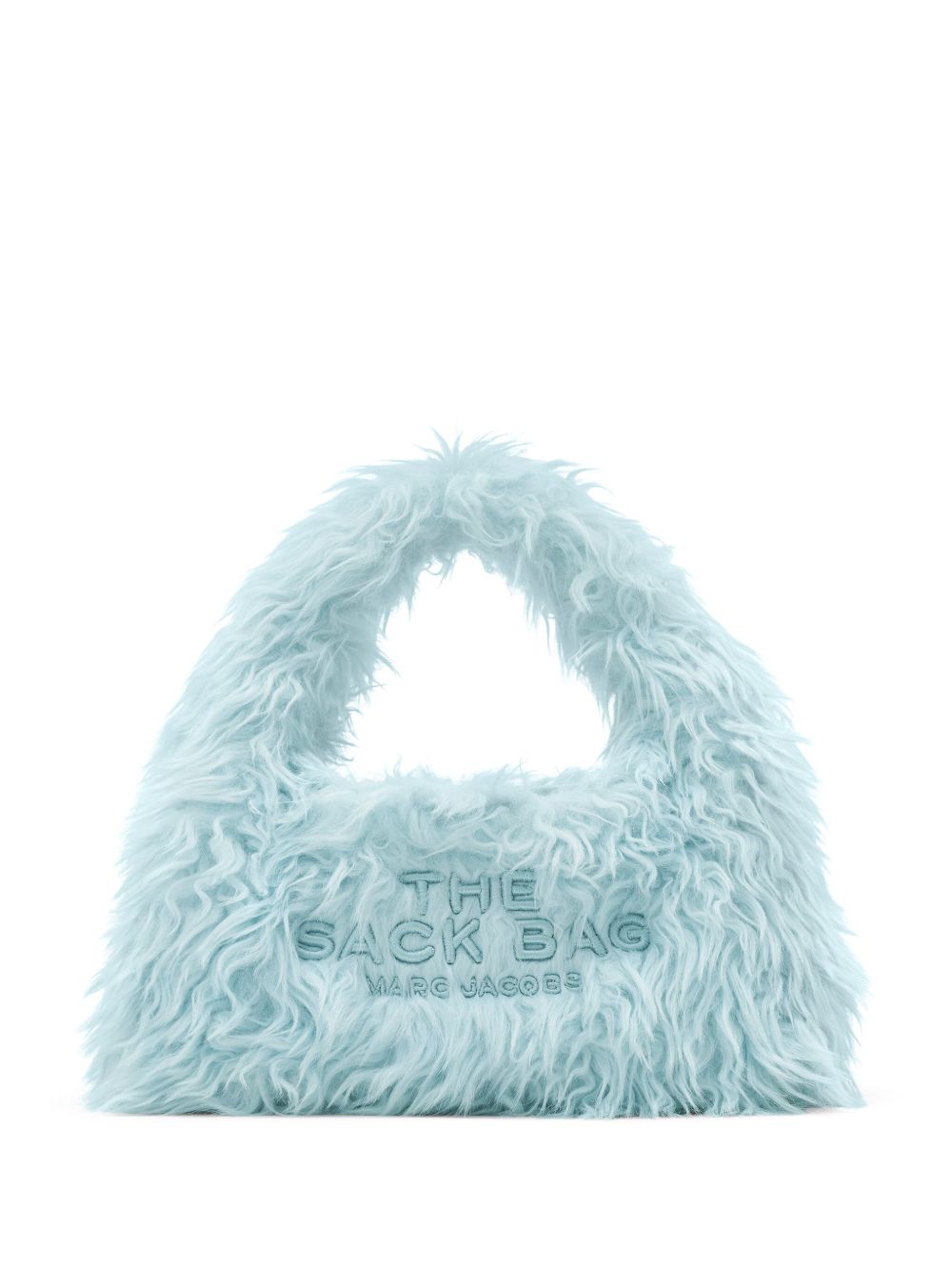 Marc Jacobs The Mini Faux Fur Sack Tote Bag Clear Blue Handbag Marc Jacobs