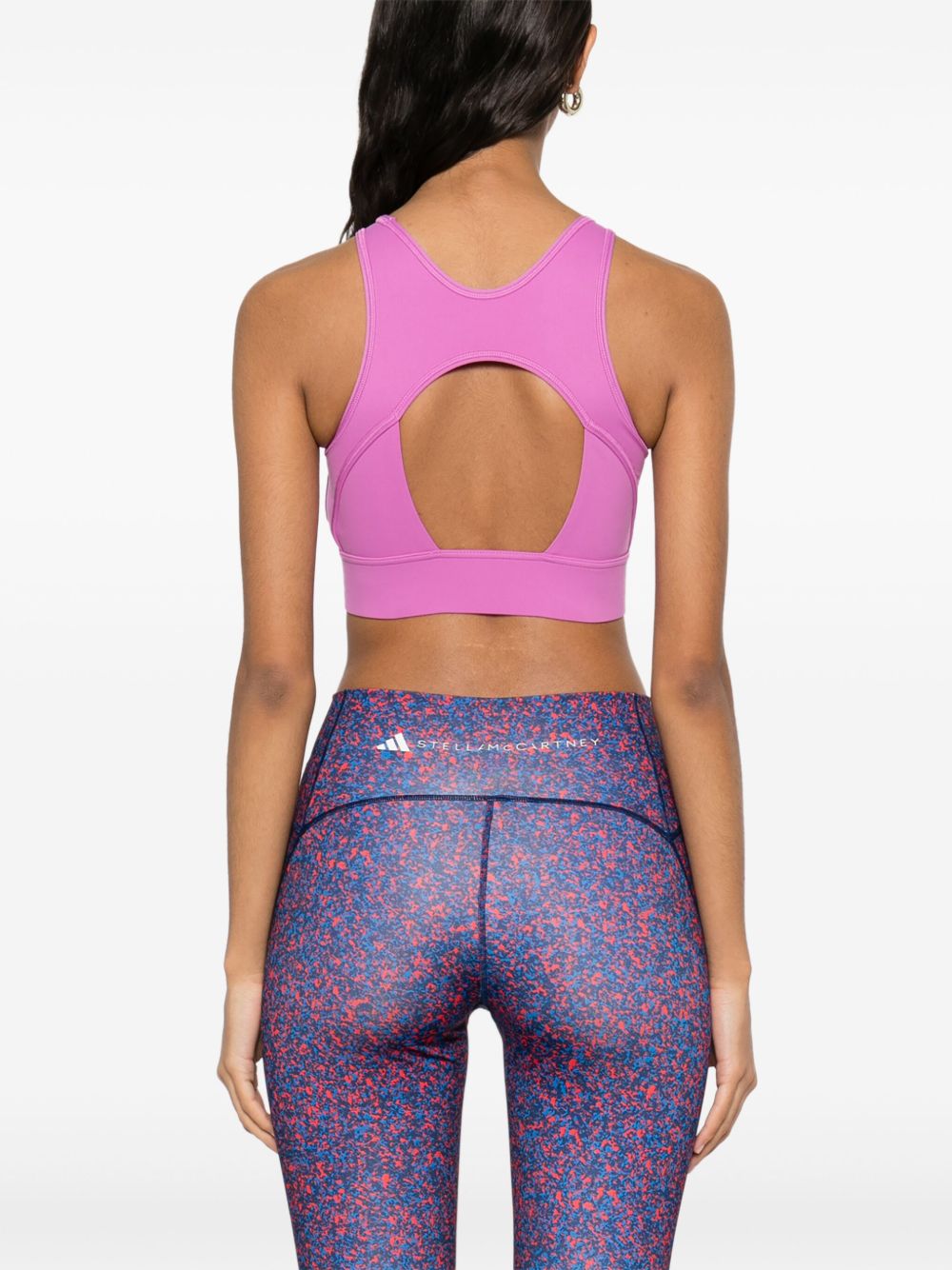 Adidas By Stella McCartney TrueStrength Yoga Crop Top Topwear Adidas By Stella McCartney