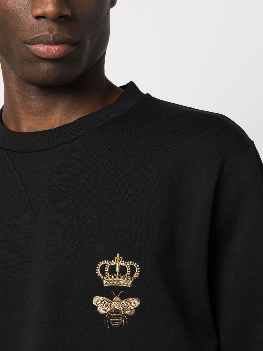 Dolce & Gabbana embroidered sweatshirt Topwear Dolce & Gabbana