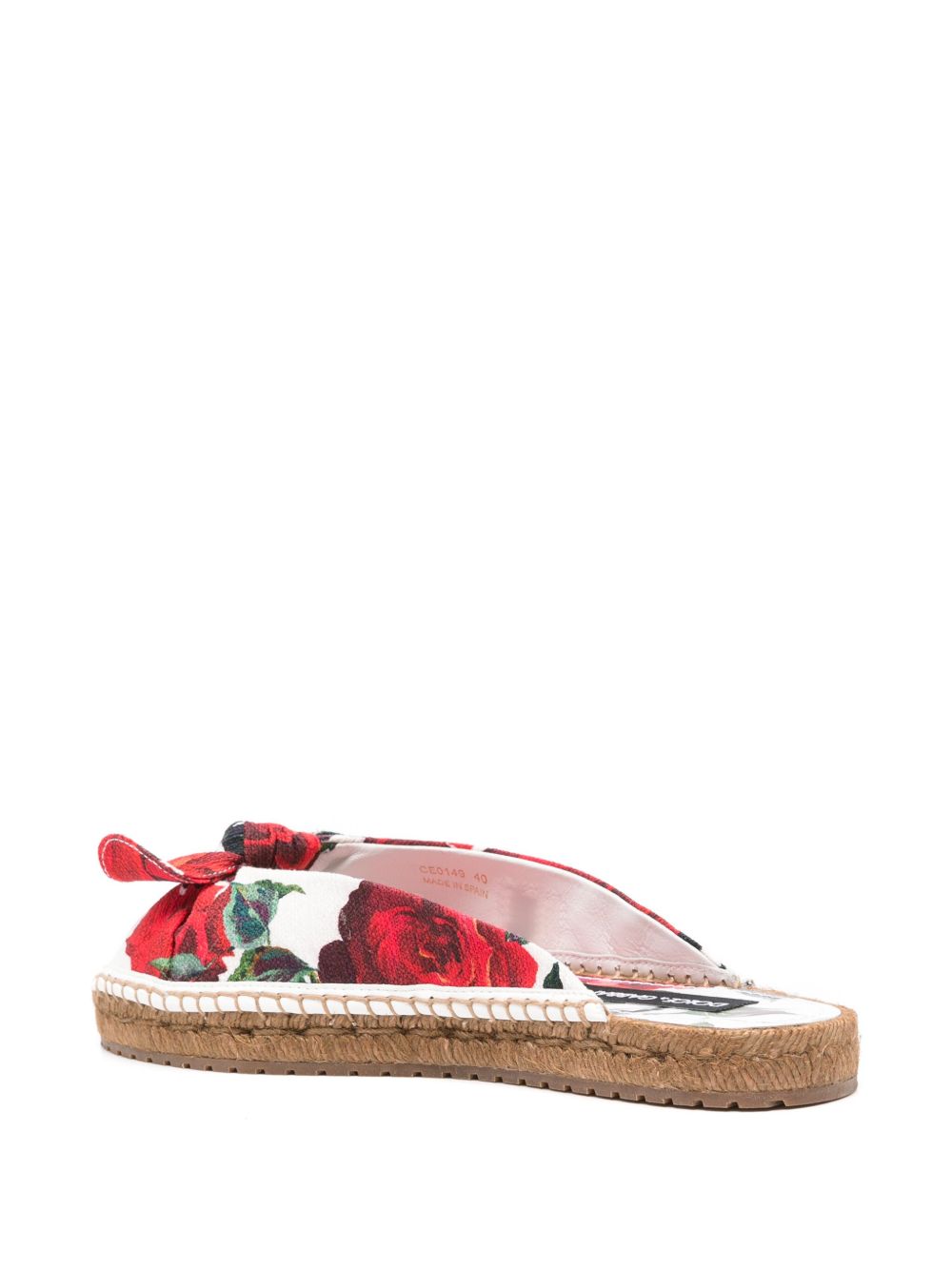 Dolce & Gabbana floral espadrilles Sandals Dolce & Gabbana