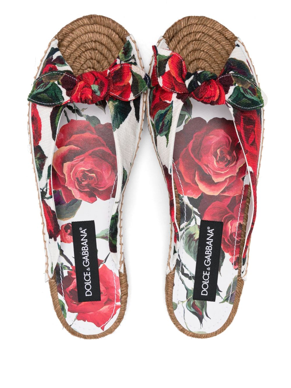 Dolce & Gabbana floral espadrilles Sandals Dolce & Gabbana