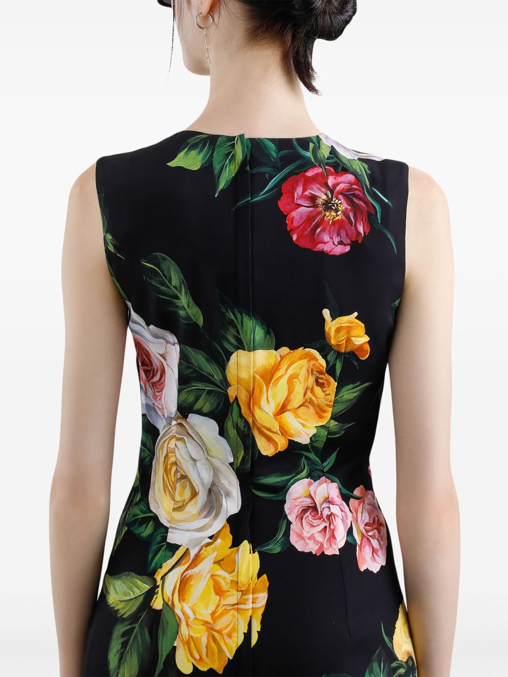 Dolce & Gabbana floral print midi dress Dresses Dolce & Gabbana