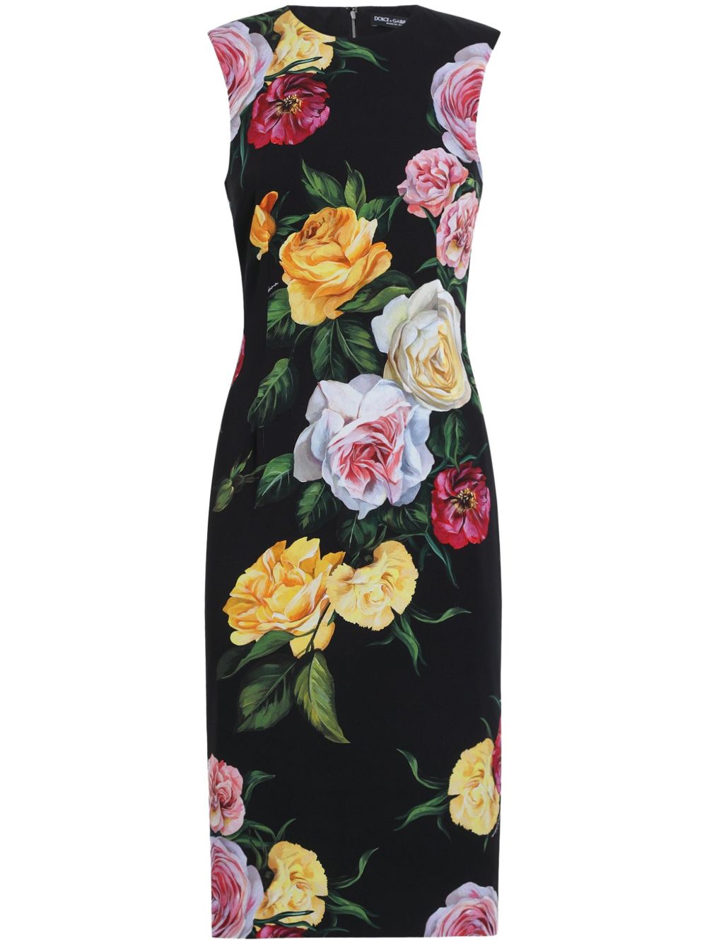 Dolce & Gabbana floral print midi dress Dresses Dolce & Gabbana