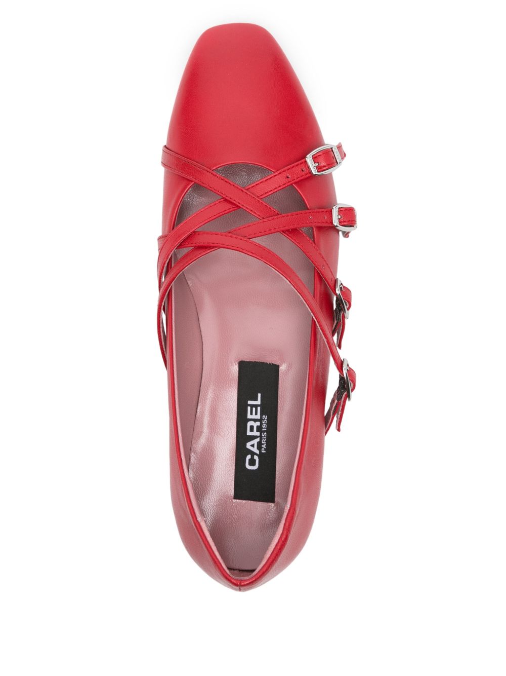 CAREL PARIS Flat shoes Red Flat Shoes Carel Paris