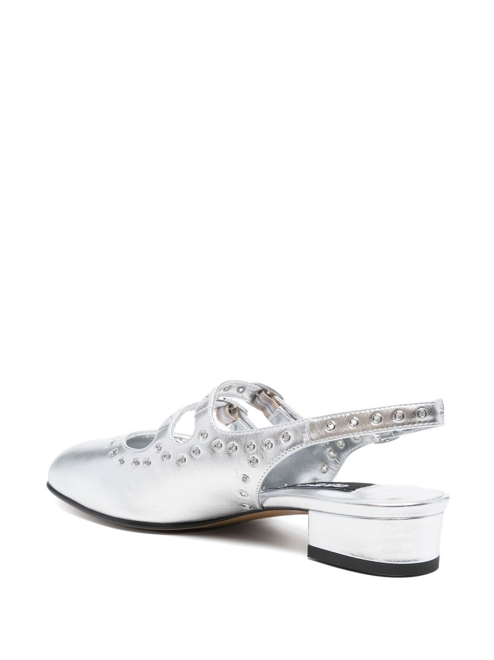 CAREL PARIS Flat shoes Silver Flat Shoes Carel Paris