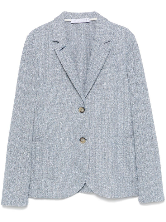 Harris Wharf London single-breasted blazer