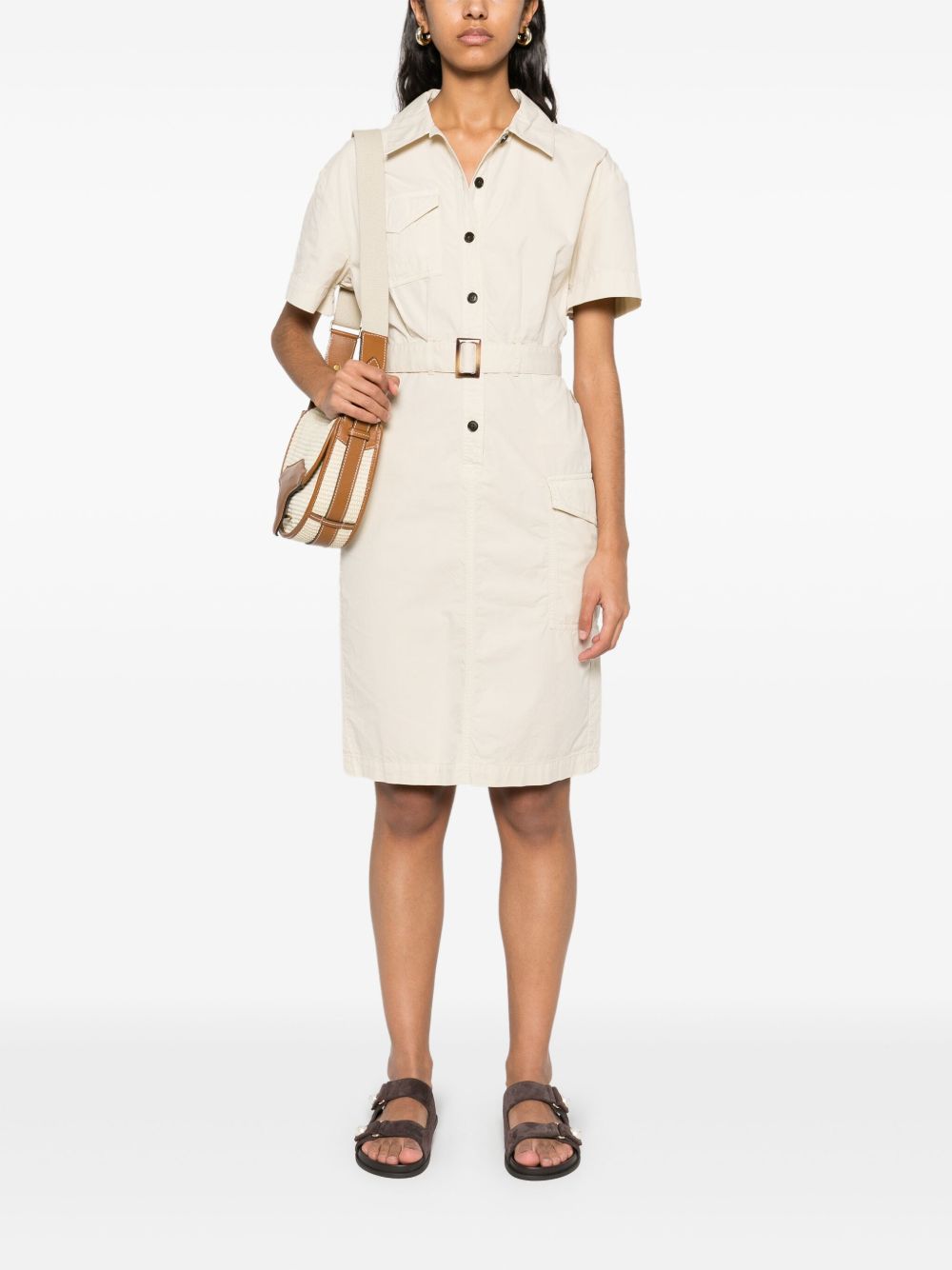 Woolrich belted shirt dress Dresses Woolrich