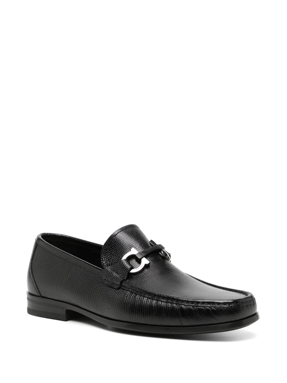 Ferragamo Flat shoes Black Moccasins Ferragamo