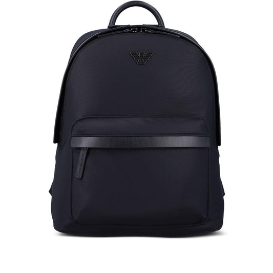 Emporio Armani ASV recycled nylon backpack Backpacks Emporio Armani Dark Slate Gray