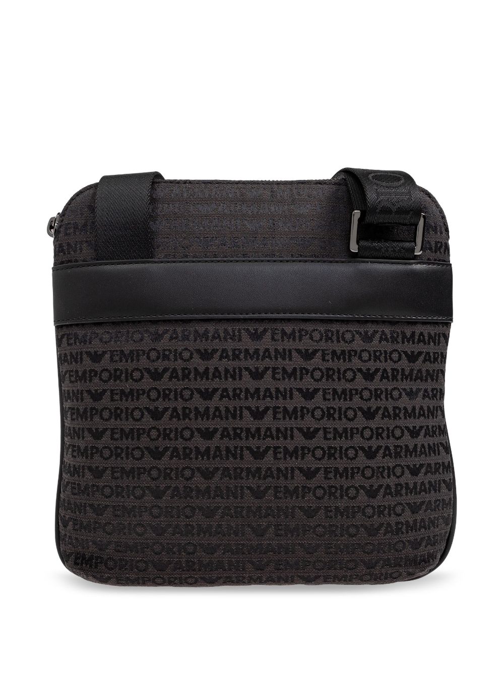 Emporio Armani all-over logo crossbody bag