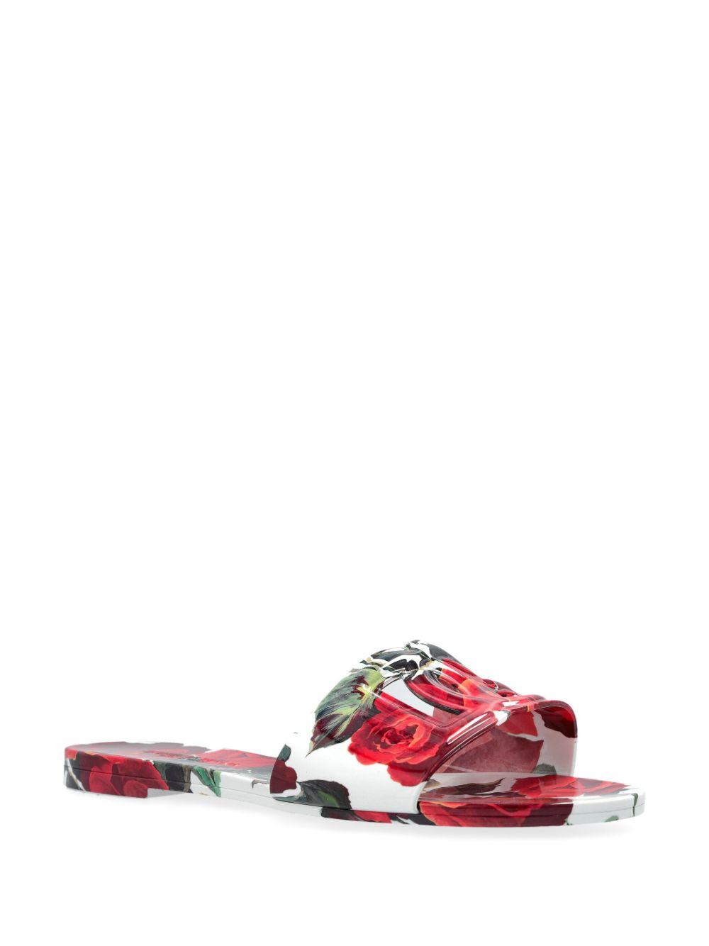 Dolce & Gabbana floral-print slides