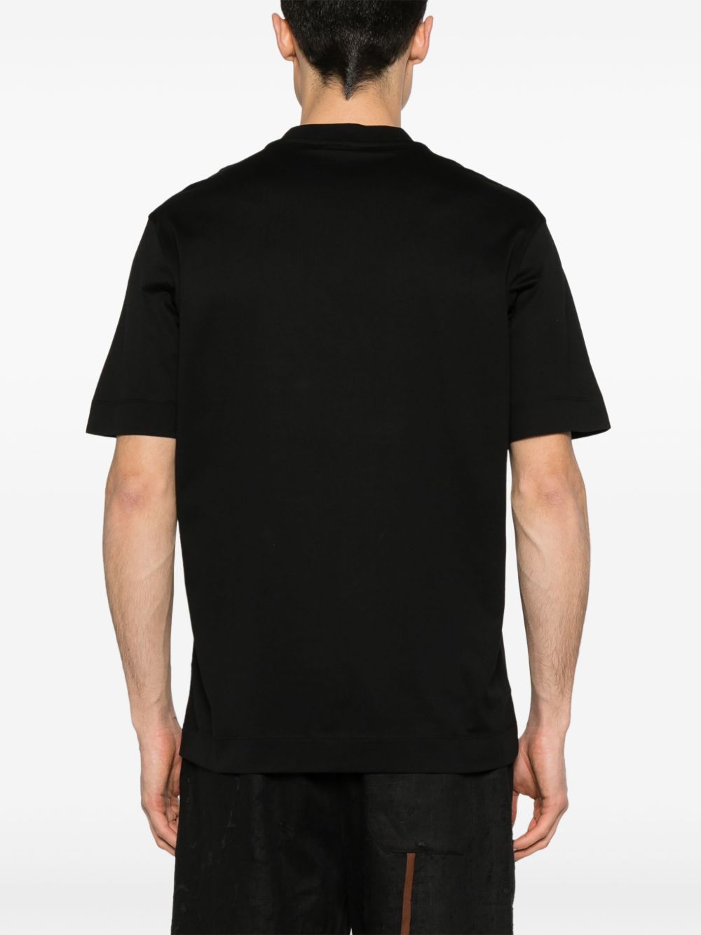 Emporio Armani T-shirts and Polos Black Topwear Emporio Armani